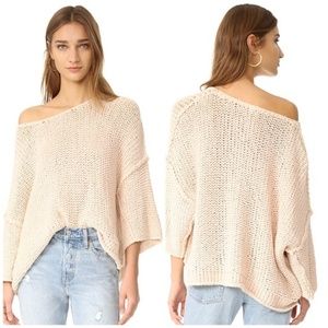 Free People | Halo Cream Pullover Knit Sweater